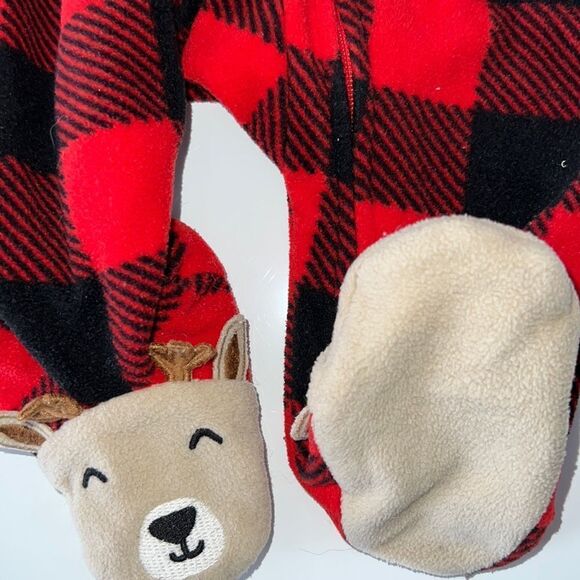 🛍Cute Little Boys or Girls Fleece Sleeper size 3 Months 🛍 - Picture 3 of 6